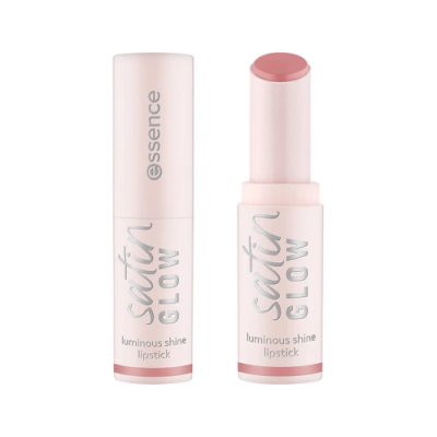 ESSENCE помада д/губ satin glow luminous shine lipstick т.02